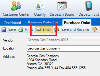 How do I email a purchase order to my vendor? – dESCO Support
