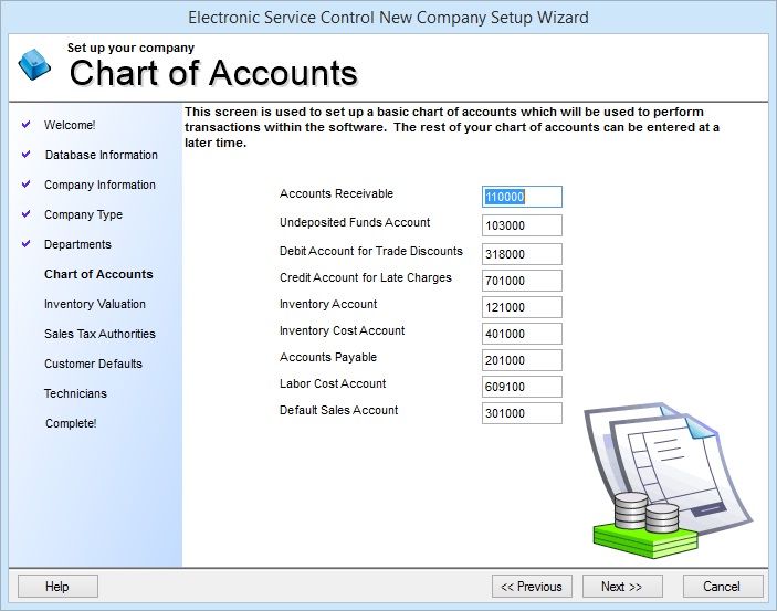 401k Quickbooks Chart Of Accounts