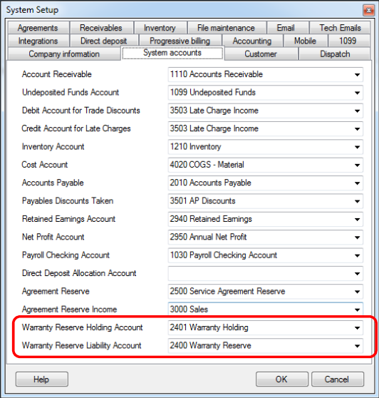 How Do I Handle Warranty Reserves in ESC Accounting? ESC